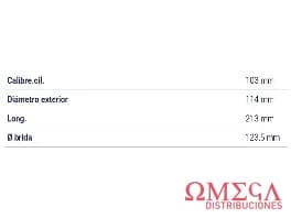 CAMISA MWM 6.10 TCA PROTHEUS C13940 STD