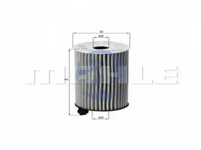 FILTRO ACEITE BMW 118/120/525D OX404D