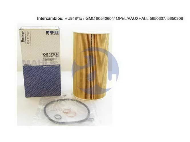 FILTRO ACEITE BMW 525 TD (E34) OX126D