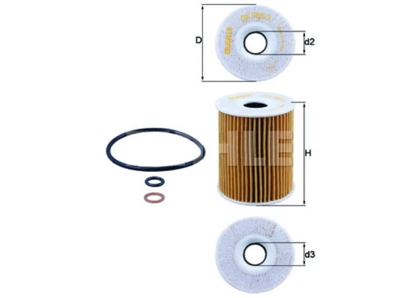 FILTRO ACEITE CHEVR.CAPTIVA/CRUZE OX355/3D