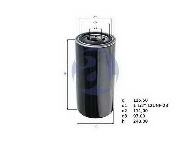 FILTRO ACEITE CUMMINS LF670 OC531