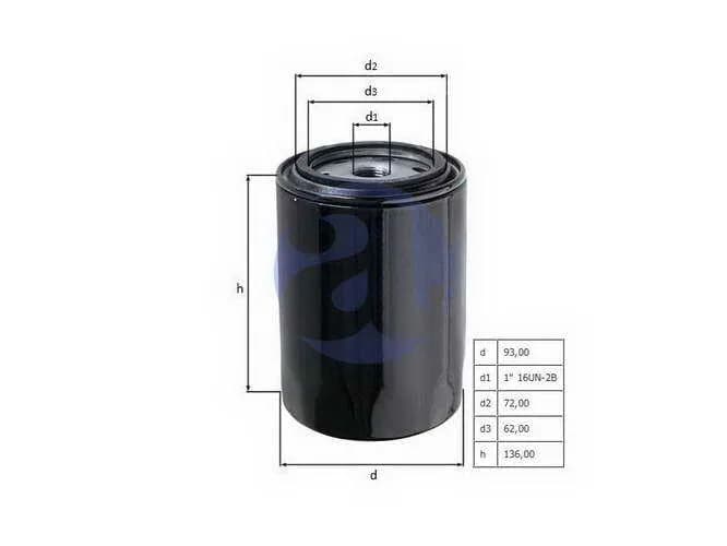 FILTRO ACEITE FORD CARGO-CUMMI OC333