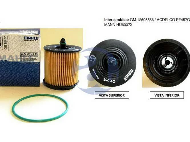 FILTRO ACEITE GM CAPTIVA OX258D