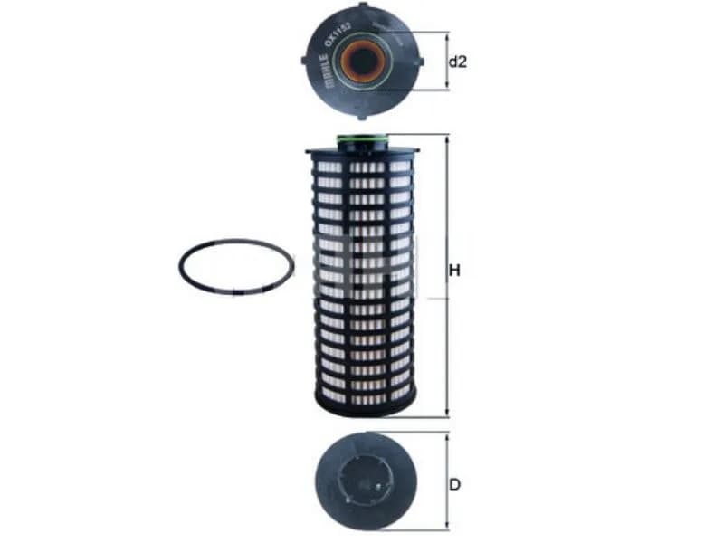 FILTRO ACEITE IVECO STRALIS OX1152D