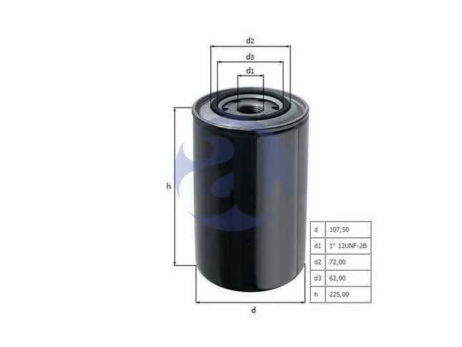 FILTRO ACEITE IVECO-VW (CAMION) OC35