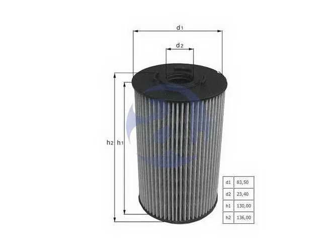 FILTRO ACEITE MB 710/913 OM364 OX150D