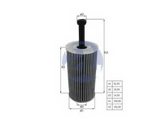 FILTRO ACEITE PEUG.307 OX193D