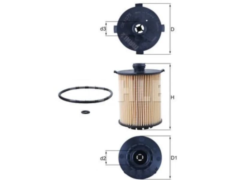 FILTRO ACEITE VOLVO S80 II 2.0 OX1075D