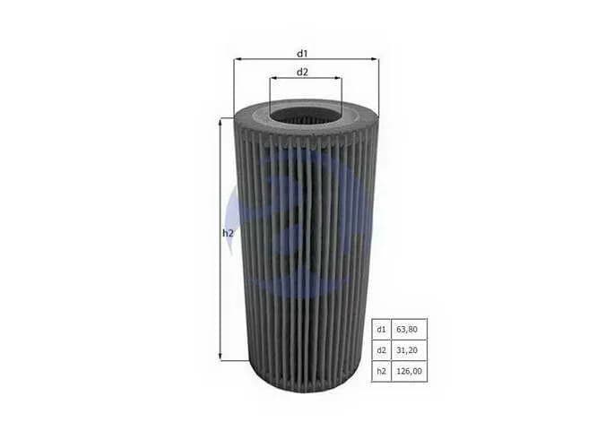 FILTRO ACEITE VW VENTO 2.5 OX379D