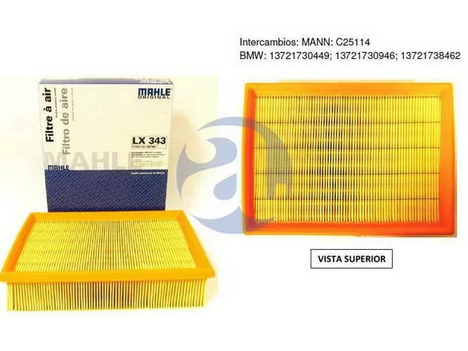 FILTRO AIRE BMW 318-Z3-X3 LX343