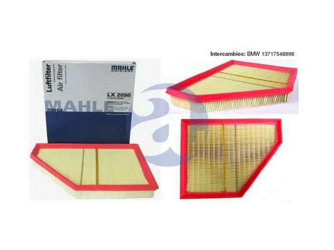 FILTRO AIRE BMW X5 4.8 IZQ LX2098