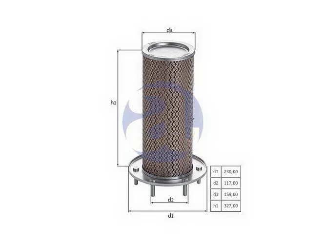 FILTRO AIRE CATERPILLAR D7 -2º LX1063
