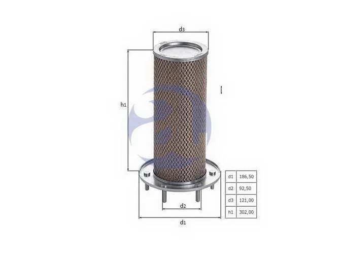 FILTRO AIRE CATERPILLAR LX1062