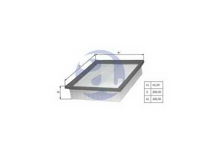 FILTRO AIRE CHEVR.MERIVA N/D LX999