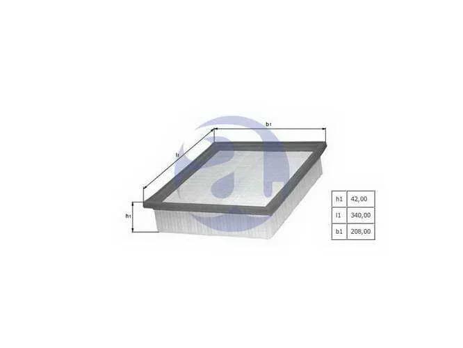 FILTRO AIRE CHEVR.S10 2.5 LX614