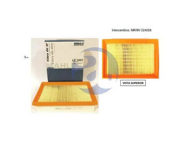 FILTRO AIRE CHEVR.SONIC-SPIN LX1997
