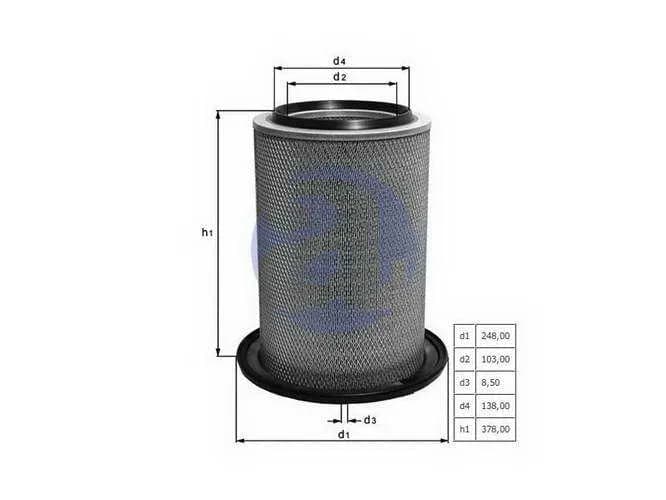 FILTRO AIRE EATON-YALE-DYNAPAC LX243