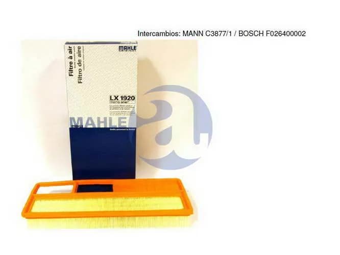 FILTRO AIRE FIAT PUNTO 1.3JTD LX1920