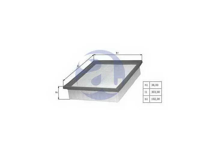FILTRO AIRE FIAT PUNTO 1.4 LX2643