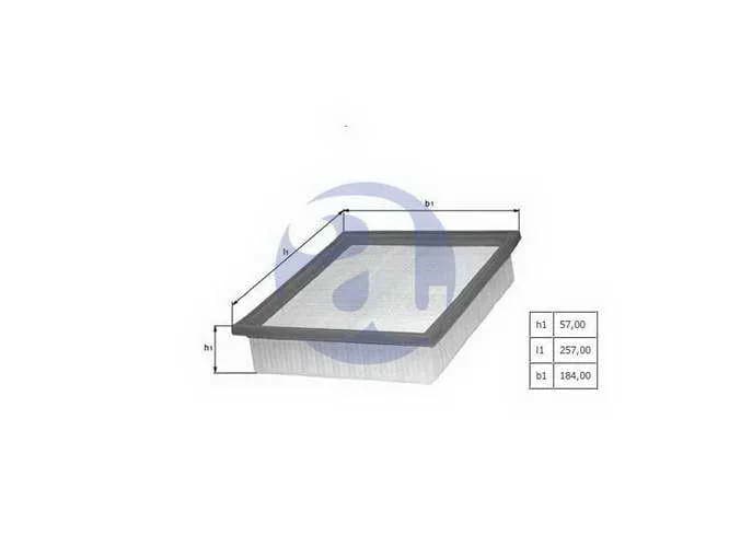 FILTRO AIRE FORD ESCORT 96/.. LX435