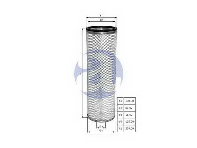 FILTRO AIRE FORD F100 LXS231