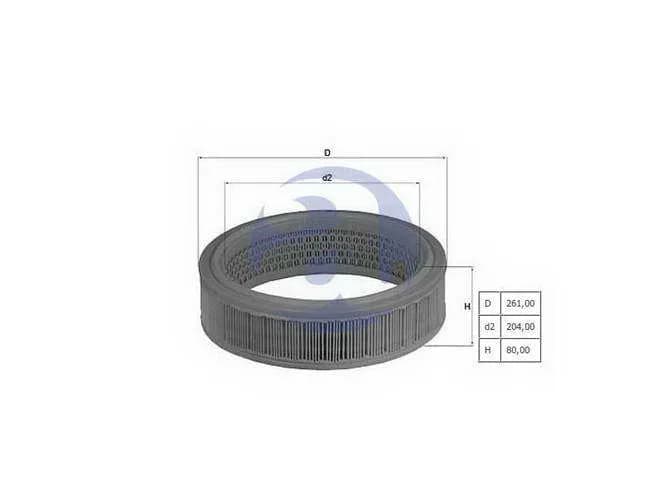 FILTRO AIRE FORD F1000/MWM D226/4 LX1065