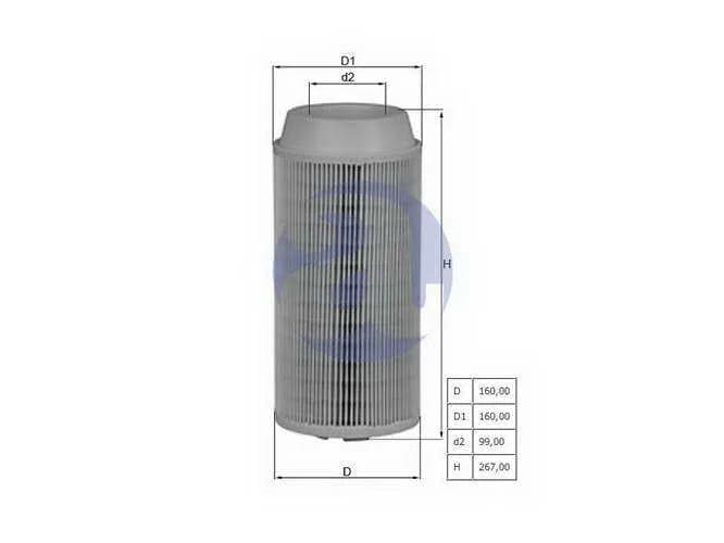 FILTRO AIRE FORD RANGER 3.0 LX2124