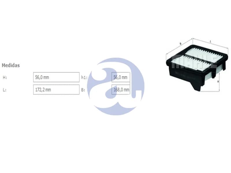 FILTRO AIRE HONDA CITY-FIT LX2693