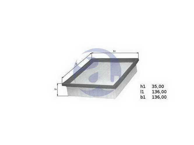FILTRO AIRE HONDA XR 250 TORNADO LX3107