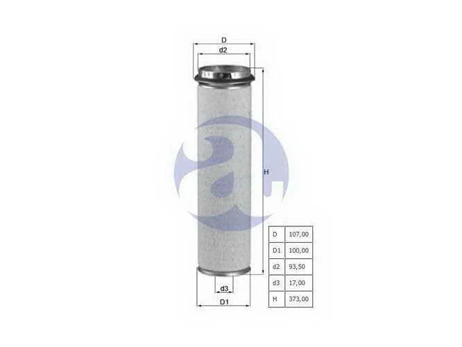 FILTRO AIRE MB 1518-1620 -2º LXS37/1