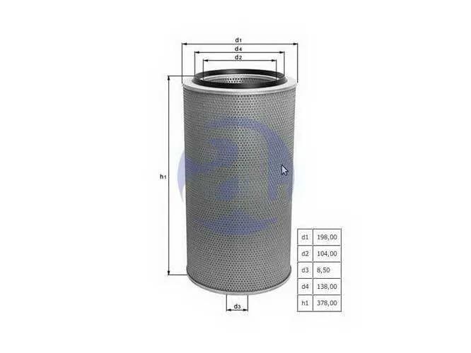 FILTRO AIRE MB 1518-1620 OM352 LX265