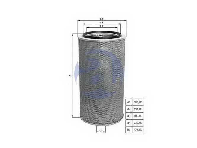 FILTRO AIRE MB 1938-1941 OM447 LX273