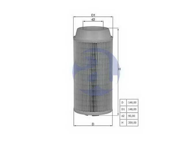 FILTRO AIRE MWM 4.07 LX1687/1