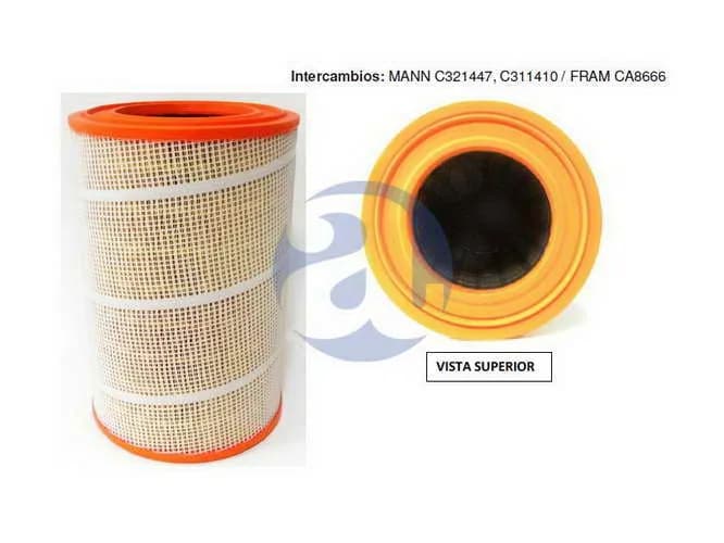 FILTRO AIRE REN.CAMION LX713