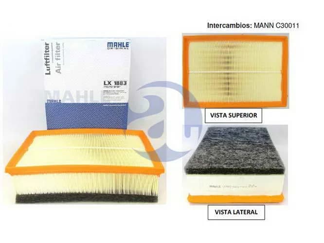 FILTRO AIRE REN.MASTER III 2.3DCI LX1883