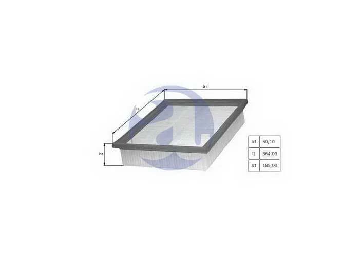 FILTRO AIRE VW BORA-GOLF-A3 LX684