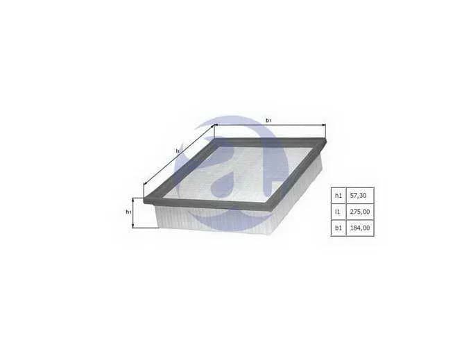 FILTRO AIRE VW POLO DIESEL LX418