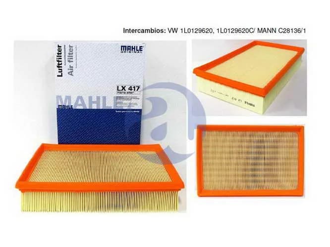 FILTRO AIRE VW POLO III SDI LX417