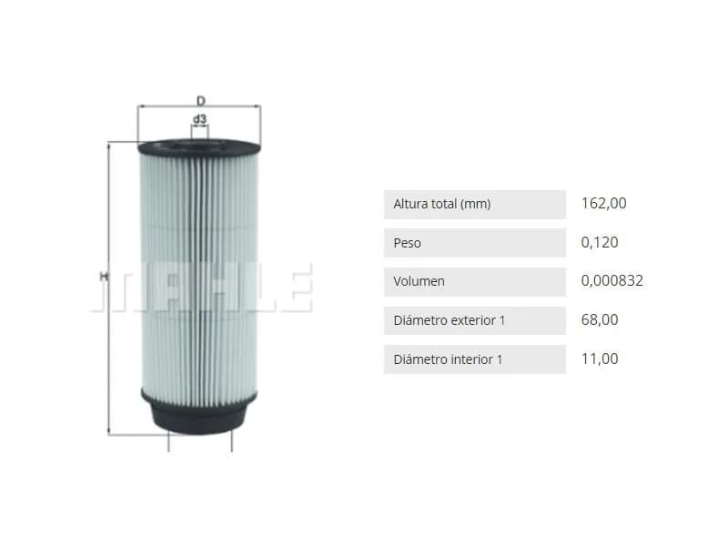FILTRO COMB.IVECO DAILY 2.3/3.0 KX399D
