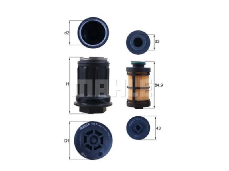 FILTRO DE UREA M.BENZ ACCELO/ATEGO UX3 KIT