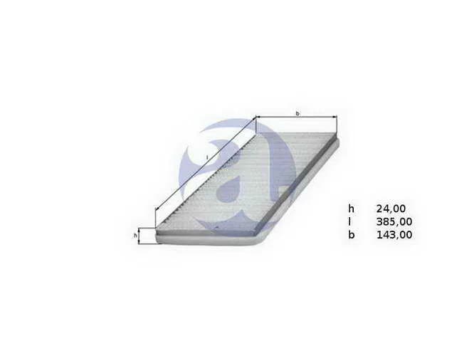 FILTRO HABIT.AUDI A4 /2001 LA45