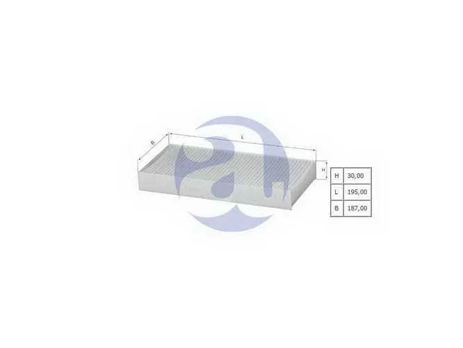 FILTRO HABIT.FIAT ARGO/CRONOS LA633