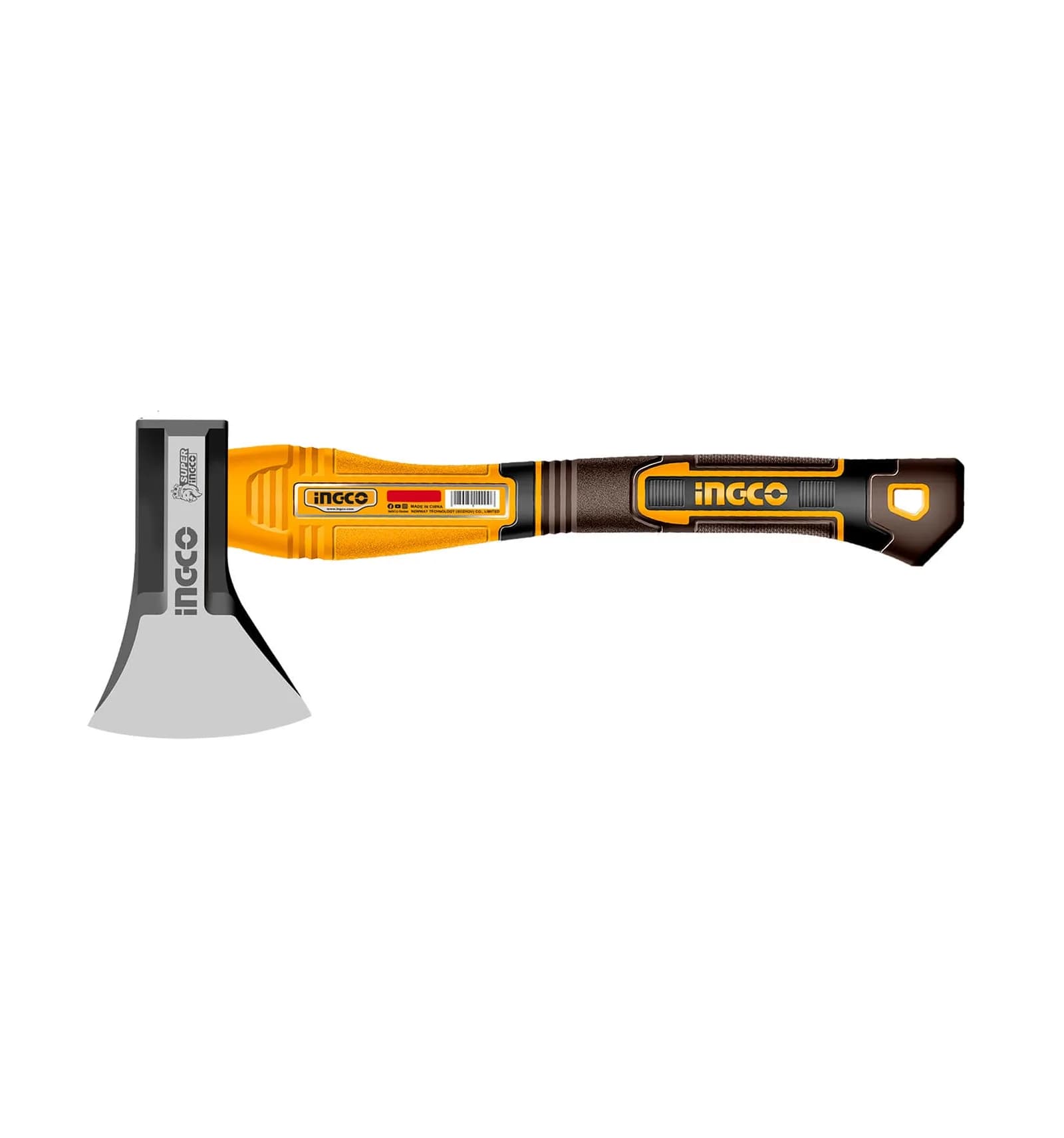 HAX0811000- HACHA DE MANO 1KG CABO FIBRA 43CM 700736