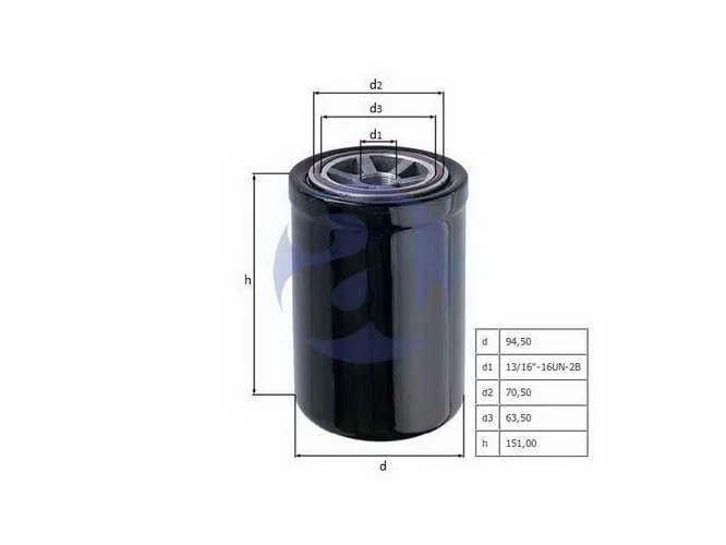 FILTRO.AC.HIDR.CASE 254686A1 HC106