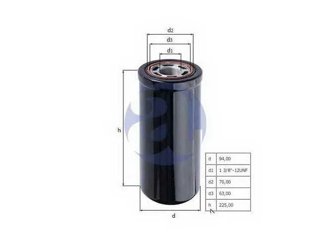 FILTRO.AC.HIDR.CASE-CATERPILLAR HC104