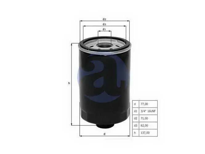 FILTRO ACEITE FORD RANGER 3.0 CARTU OC1055