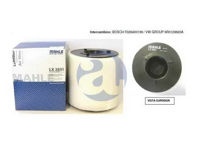 FILTRO AIRE AUDI A1 1.4T FSI LX2831