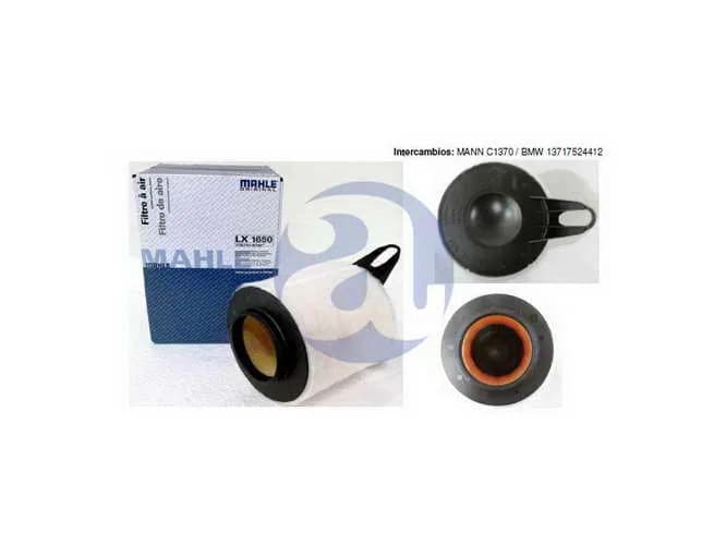 FILTRO AIRE BMW 116 LX1650