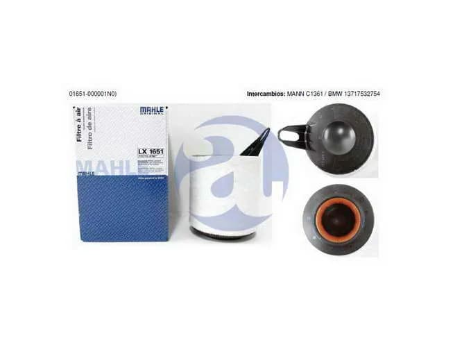 FILTRO AIRE BMW 118-120-318-X1 LX1651