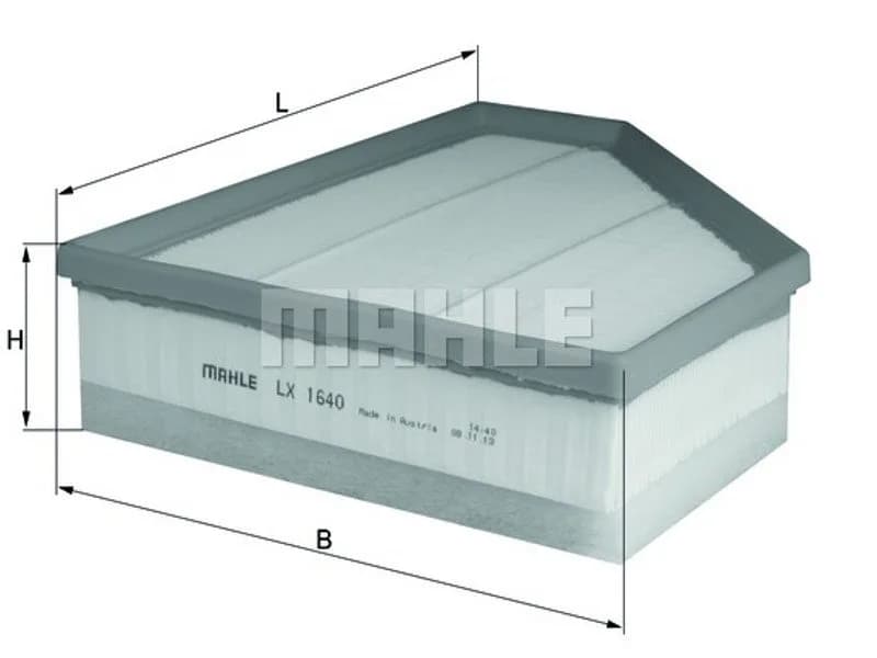 FILTRO AIRE BMW X1 2.0 D LX1640